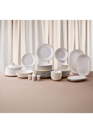 Aryıldız Almada Gold Yemek Takımı 60 Parça Diğer