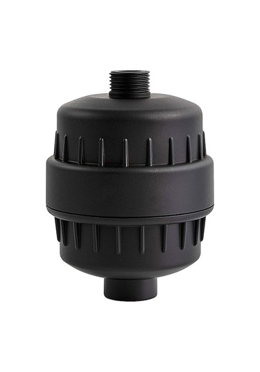 Banyo Duş Filtresi, 20 Aşamalı Kartuşlu, Klor Ve Ağır Metal Giderici, Siyah Mat, Evrensel Uyumlu, Kaçak Önleyici, Kolay Kurulum