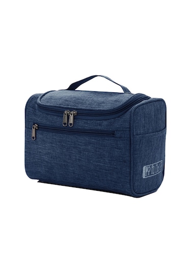 Geeksen Katı Kationik Oxford Kumaş Seyahat Çantası - Asma Kancalı, Büyük Kapasiteli, Makyaj & Tuvalet Malzemeleri Organizerı Pembe Gül Kırmızı