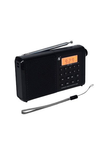 UltraTekno KTF - 1715 Dijital Göstergeli Alarm Saatli El Radyosu