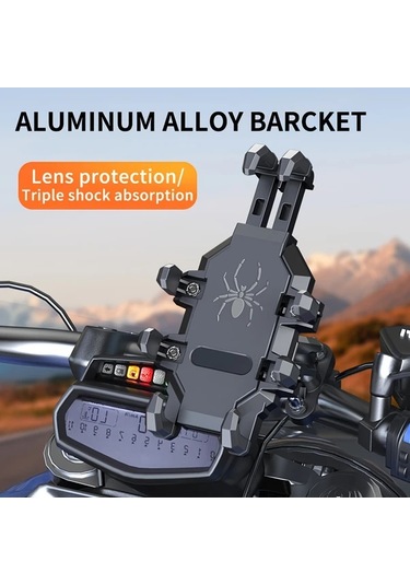 Xuweiwei Phfh Titresim Sonumleyici Motosiklet Bisiklet Scooter Telefon Tutucu 11 94 18 03cm Telefonlar Icin 2 03 3 43cm Gidon