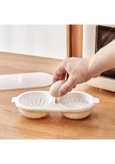 Suntek Çift Yumurta Pişirici 2 Bölmeli