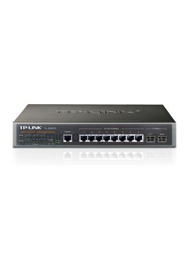 TP-Link 10 Port 10/100/1000Mbps Pure L2 Managed Rj45 2Port Gbit