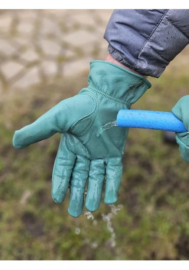 S. Gloves Vuoksa Su Geçirmez Deri Eldivenler 449213508