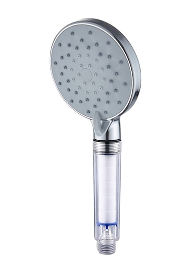 Kustar Kireç Önleyici Filtreli Nilüfer Banyo Duş Başlığı 5 Fonksiyonlu Krom