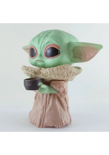 Star Wars The Mandalorian Grogu Baby Yoda Pop Stil 3 Boyutlu Figür