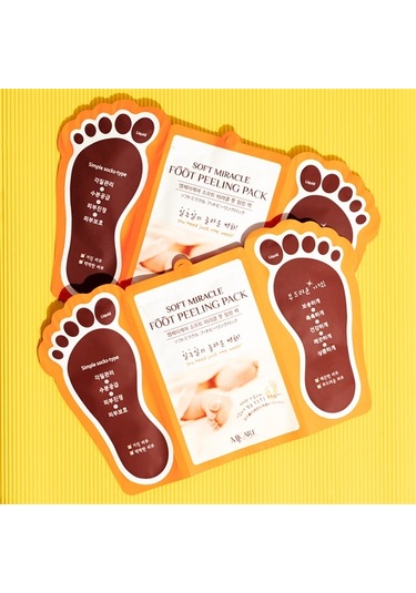Mjcare Çorap Tipi Ayak Peeling Maskesi 2'li