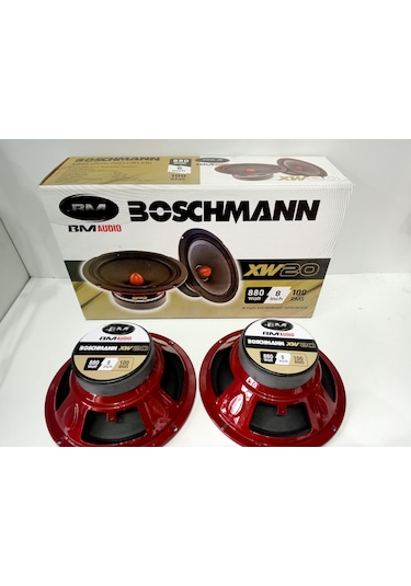 Boschmann 20cm Midrange - 800w 100RMS Kurşun Göbek Midrange Hopar