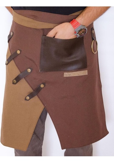 Barista Cafe Restaurant Şef Mixologist Tasarım Garson Önlük 02 (267786046)