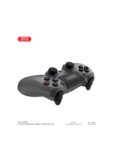Bluetooth & Kablolu Titreşimli Oyun Kolu Pc Telefon Konsol Uyumu Gamepad Gp6 - Ps4 Android Apple Uyumlu iOS Ps3