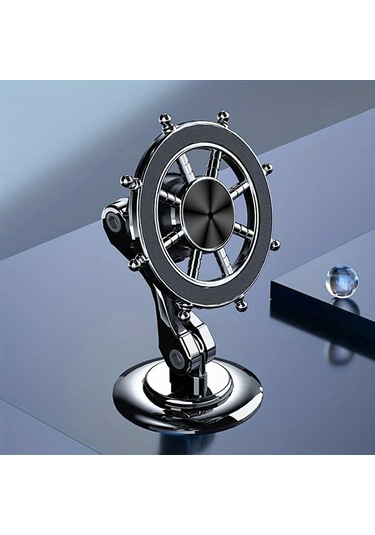 Dashanshop Siyah Manyetik Araç Telefon Tutucu 360 Derece Dönebilir Güçlü Mıknatıs