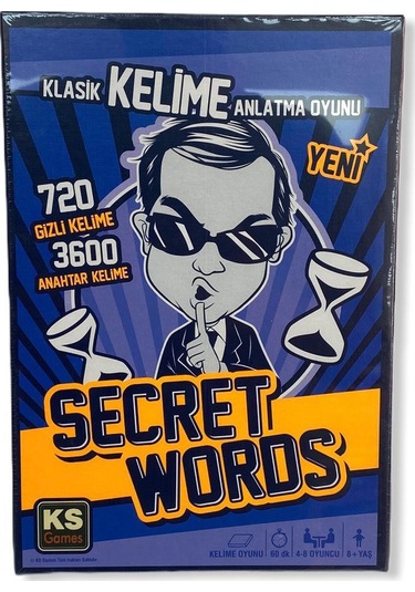 Secret Words - Kelime Oyunu - Ks Games Kutu Oyunları