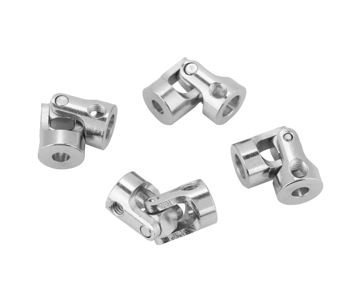 Tenfowee 4 Adet Metal Universal Eşleşme 3 5mm İç Çap , 23mm Uzunluk, 11mm Dış Çap - Model Araç, Gemi, Robot İçin Dönel Hareket Vites Bağlantısı