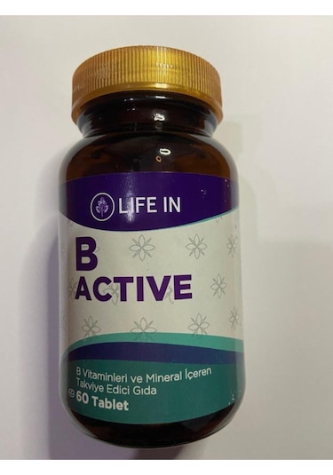 Life in B Active Takviye Edici Gıda 60 Tablet