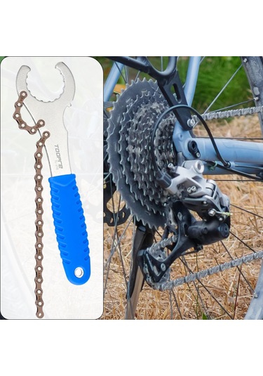 Suntek Bisiklet Filibir Zincir Dişli Kilitleme Mavi