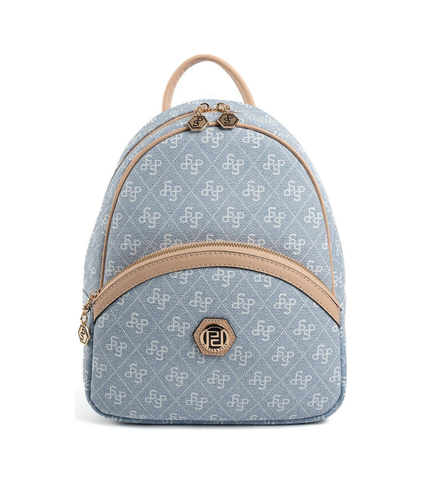 Silver Polo Unisex Sırt Çanta 945 Mavi - Bej