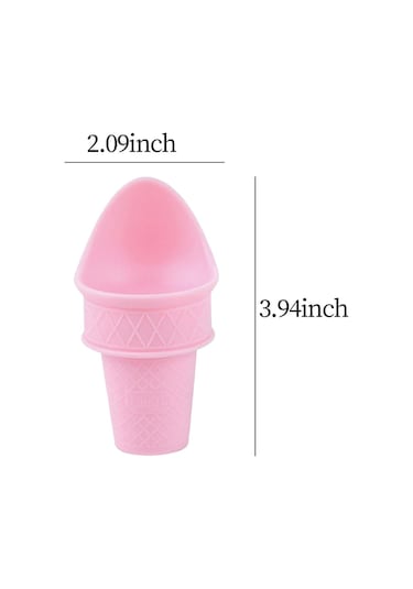 Homyl Çocuklar Dondurma Külahı Kepçe Popsicle Aracı Koni