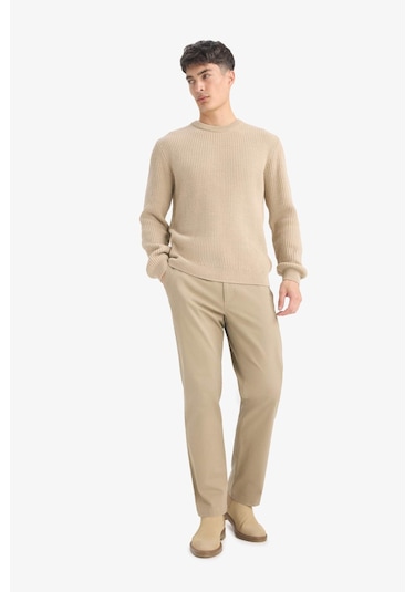 Defacto Standart Fit Bisiklet Yaka Triko Kazak C8814ax25wnbg206 Bej Defacto Standart Fit Bisiklet Yaka Triko Kazak C8814ax25wnbg206 Bej