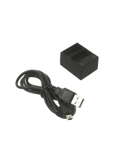 Cbtx Mini Usb Kablosu İle Gopro Hero3+ / 3 Uyumlu İkiz Dual Usb Pil Şarj Cihazı Şarj Paketi