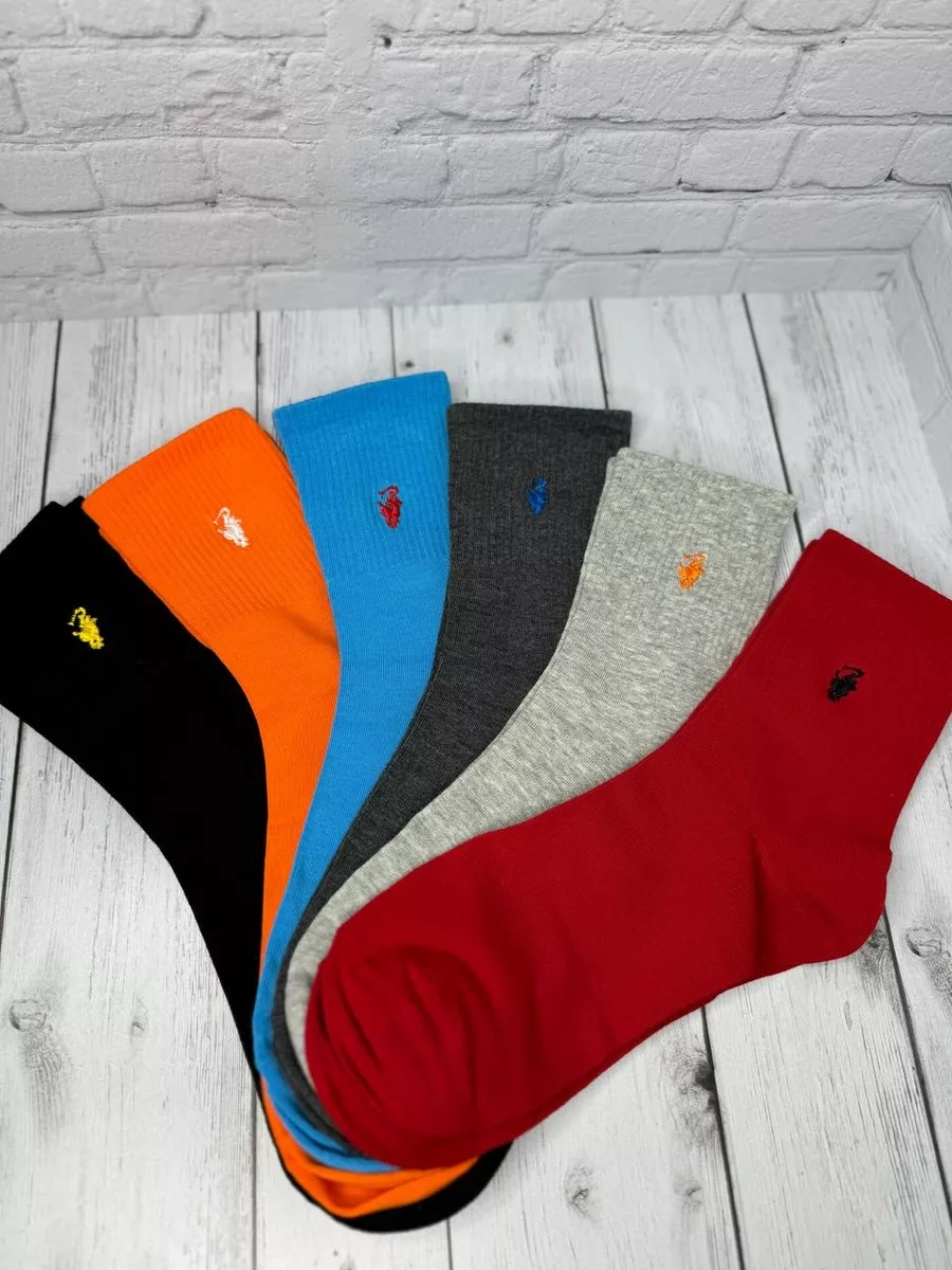 Sockstore Renkli Polo Erkek Çorapları 250414830 Siyah