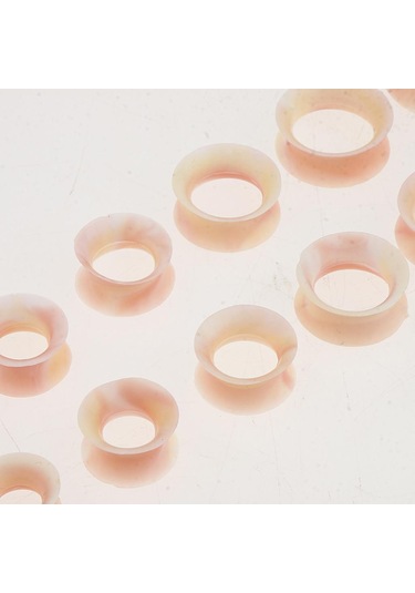 Suntek Çift Esnek Silikon Kulak Göstergeleri İnce Renkler-7 Çok Renkli