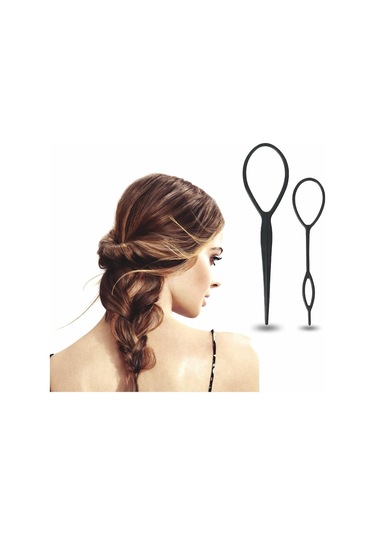 6 Parça Saç Şekillendirici Tarak Seti, Saç Fırçası, Sıçan Kuyruğu Kenar Fırçası, Çift Başlı Tarak, Üçlü Saç Fırçası, Kadınlar Ve Kızlar İçin Saç Çekme İğnesi Siyah