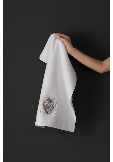 Varol %100 Microcotton Üst Kalite Havlu Seti Burç Nakışlı Aslan-standart Aslan Diğer