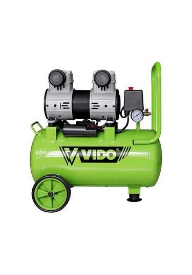 Vido WD060212415 1.5 HP 7 Bar 24 L Yağsız ve Sessiz Kompresör