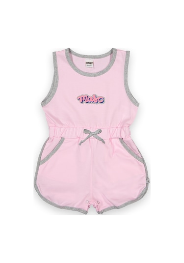 Novy Baby Sıfır Kol Çocuk Şort Tulum - 1-5 Yaş - 2090
