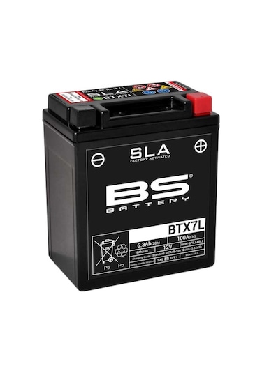 Bs Btx7l 12 Volt 6.3 Amper Tam Kapalı Bakımsız Akü