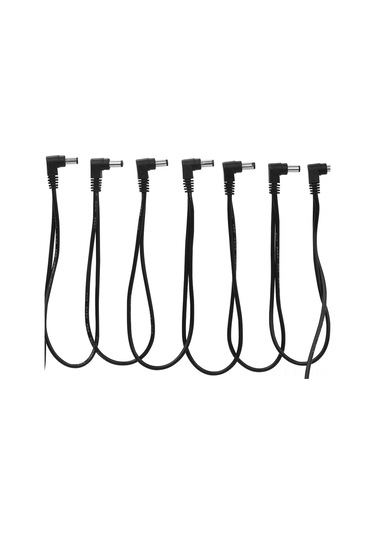 Xindoker Gitar Efekt Pedalı İçin 1 Giriş 8 Çıkışlı Topoloji Besleme Kablosu, 0-18v Çalışma Voltajı, Dayanıklı Pvc Malzeme, 5.5-2.1mm Dc Bağlantı