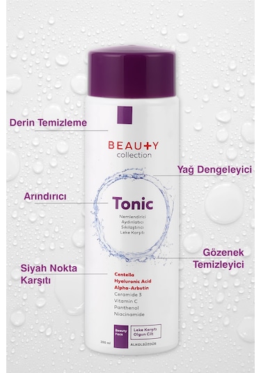 Beauty Collection Leke Karşıtı Temizleyici Tonik 200 ML