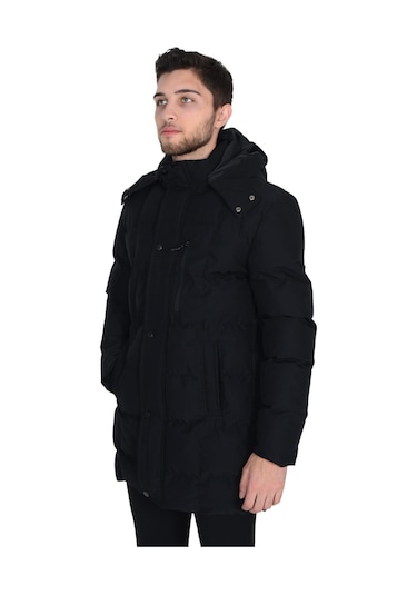 Cengiz İnler Cengiz Inler Süper Lycra Uzun Dolum Erkek Mont 001