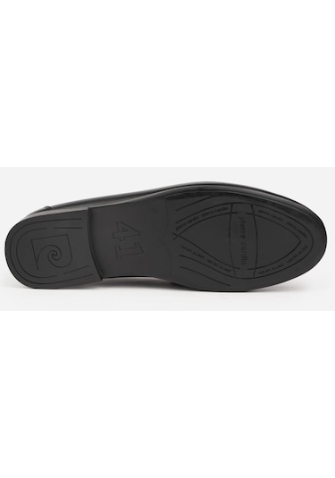 Pierre Cardin 25109, Siyah Erkek Loafer Günlük Deri Ayakkabı Siyah
