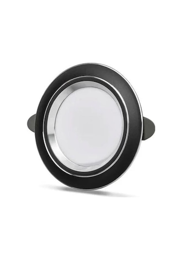 Cata Ct-5258 6w Siyah-krom Zebra Led Spot Lamba 5258