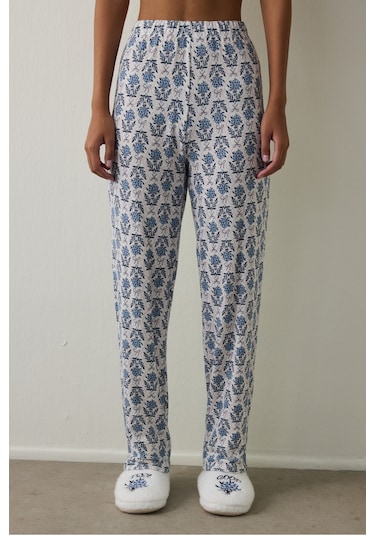 Penti Çiçekli Tea Time Termal Etkili Pijama Altı
