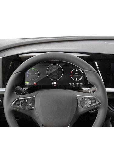 Opel Grandland 2022 2024 Uyumlu 12 İnç Dijital Gösterge 9h Nano Ekran Koruyucu