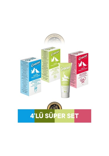 Crocus Dörtlü Süper Set