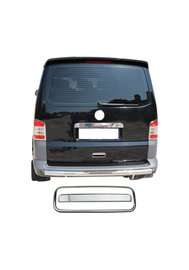 Vw Volkswagen Transporter T5 Uyumlu Bagaj Açma 2 Parça 2010-2014 Paslanmaz Krom