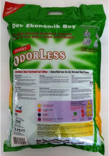 Freshy Odorless Micro Kristal Kedi Kumu 3 x 6 KG