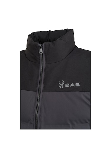 2as Archer Erkek Down Vest Ceket Antrasit/siyah 001
