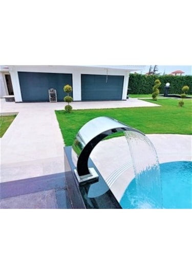 DEV PASLANMAZ 700x1200mm Kobra Model Havuz Şelale AISI 316 Kalite