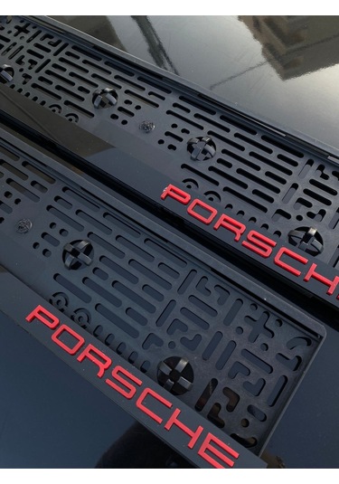 Porsche Uyumlu Plakalık Set