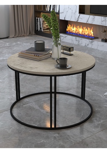 Orta Sehpa Tekli Special Lüx Traverten Bej