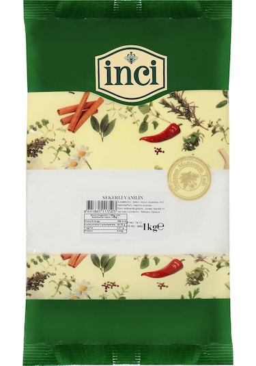 İnci Baharat - Şekerli Vanilya 1 Kg.