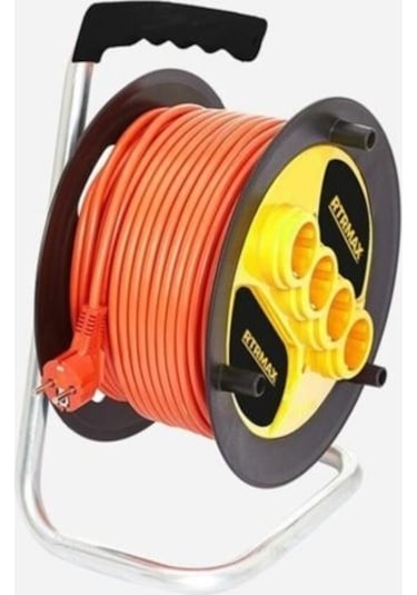 Rtrmax Rem31550 Uzatma Makaralı Seyyar Kablo Tipi 50mt 3x1.5 Mm