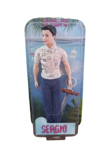 Oydaş Oyuncak Vakum Kartelada Sergio Bebek Oyd-02449 - Beyaz Giysili
