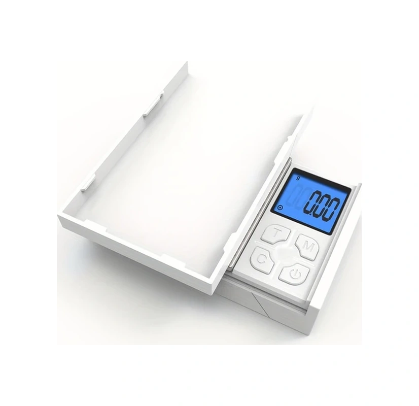 Willowhaven Royalweigh 0.01g Hassas Mutfak Terazisi Mavi Lcd Ekran Paslanmaz Tasarım Beyaz Beyaz