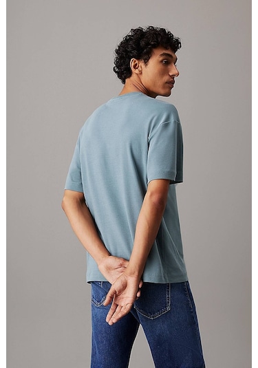 Calvin Klein Erkek Tişört-k10k112487 Mavi