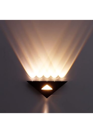 Ip Duvar Apliği Dekoratif Açık Dış Alan Mekan Lamba Aydınlatma Işık Su Geçirmez Bahçe Led Modern Doğal Beyaz A-ıpd-5167 Beyaz